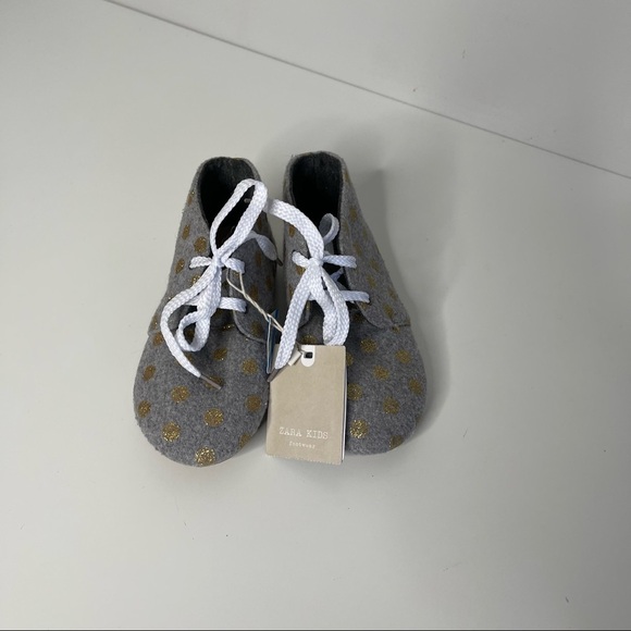 Zara baby polka dot chukka bootie - Picture 2 of 8